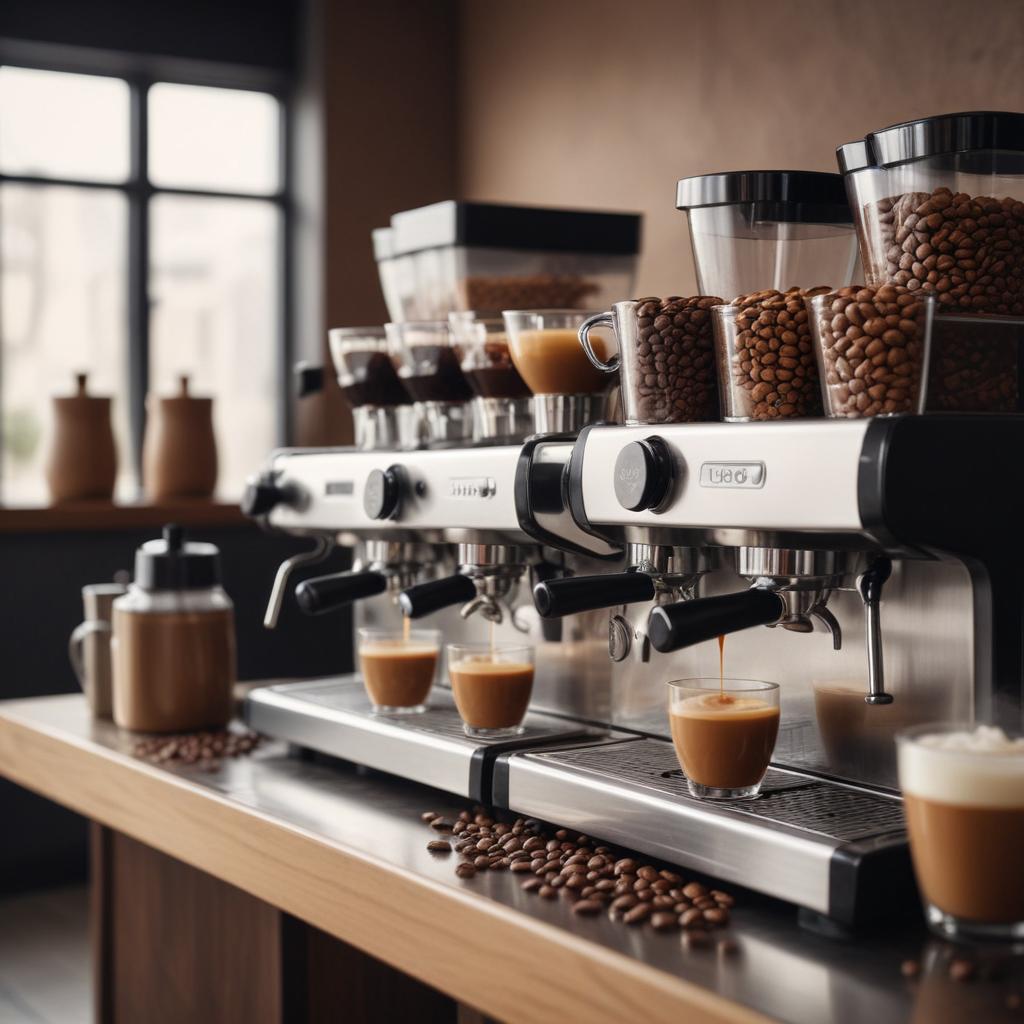 Ассортимент кофе, кофемашин и профессионального оборудования для кофеен в интернет-торговле