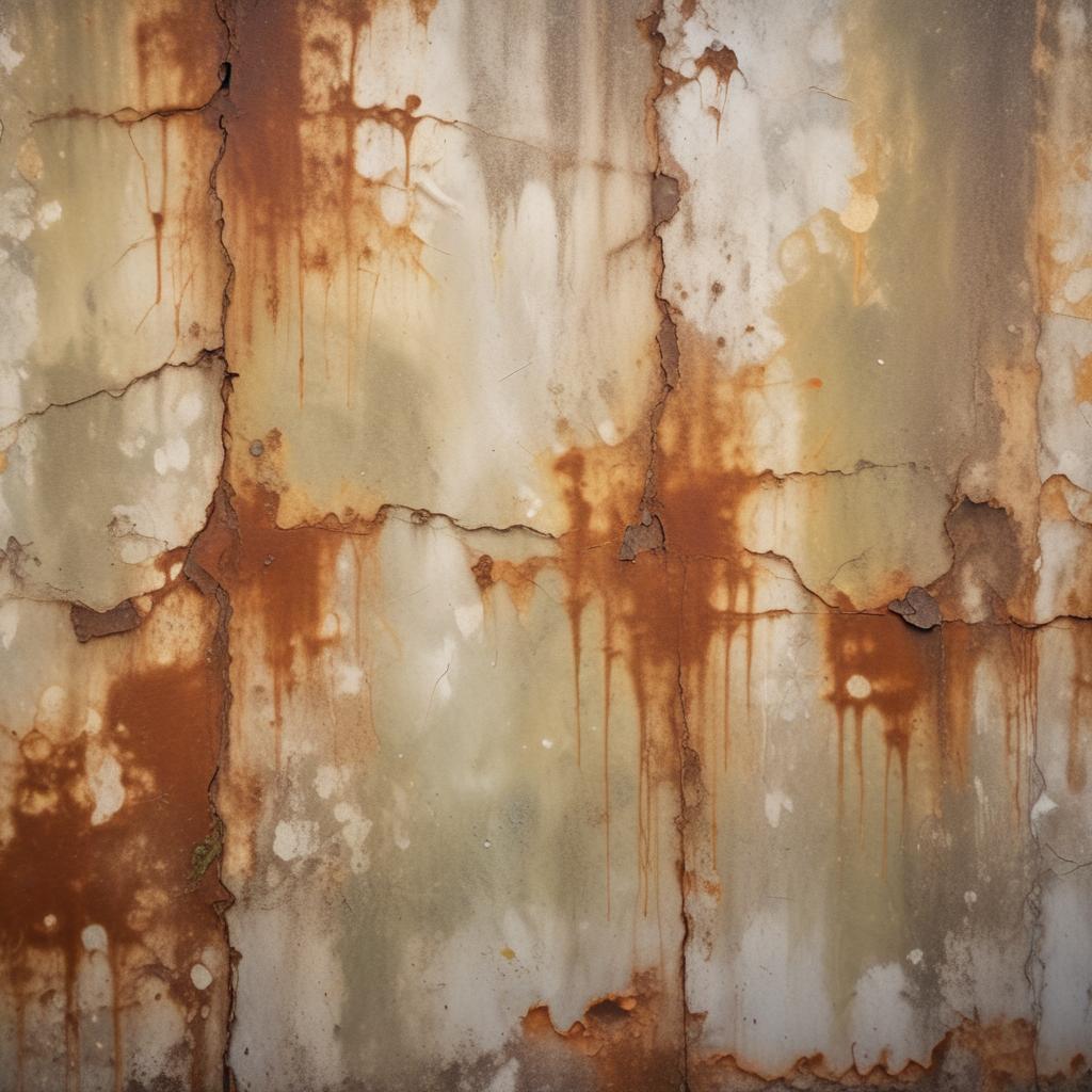 Эффект известковой ржавчины в отделочных материалах